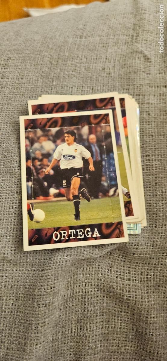 Cromos de F&uacute;tbol: ortega valencia panini 1997 1998 97 98 pop up dificil trading card