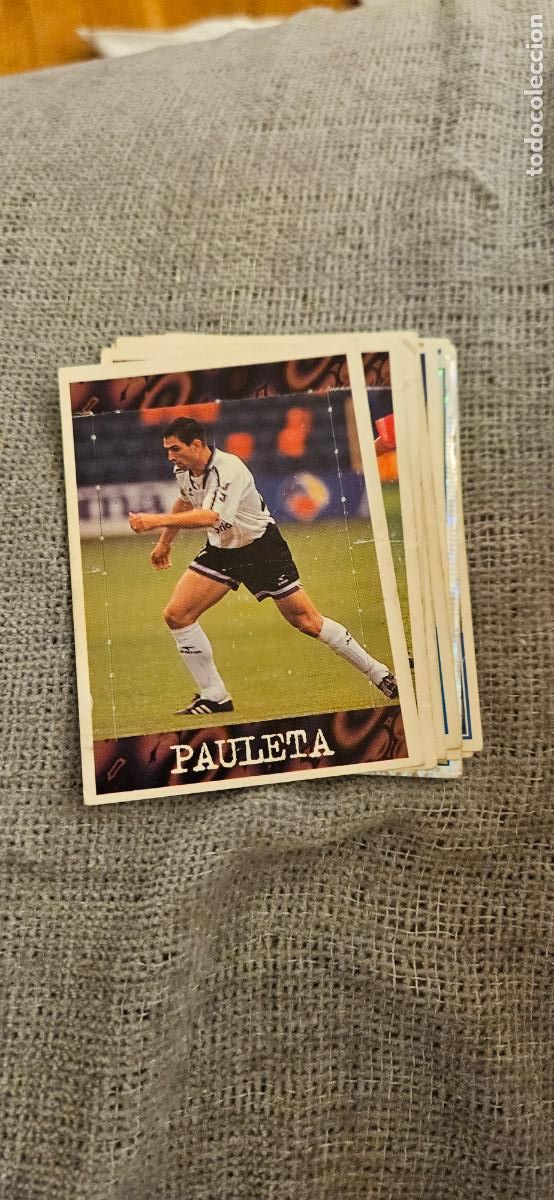 Cromos de F&uacute;tbol: pauleta salamanca panini 1997 1998 97 98 pop up dificil trading card