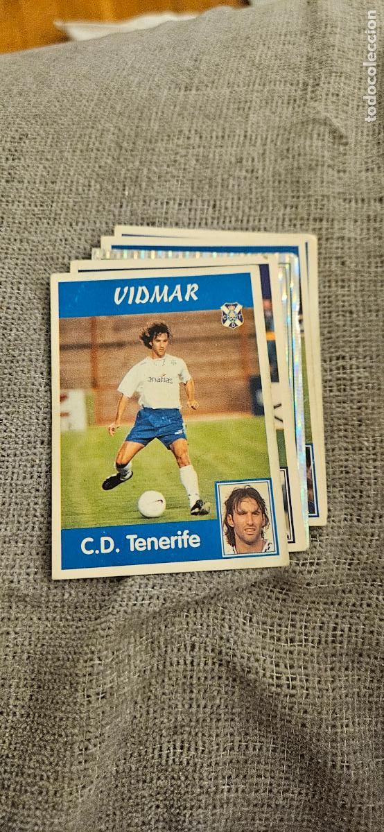 Cromos de F&uacute;tbol: vidmar 159a tenerife panini 1997 1998 97 98 pop up dificil trading card