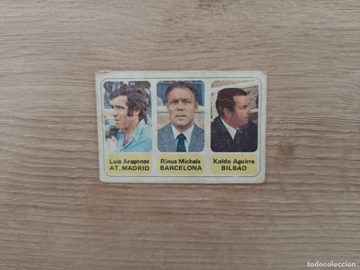 Cromos de F&uacute;tbol: CROMO PACOSA FUTBOL EN ACCION ARAGONES MICHELS AGUIRRE DESPEGADO 1978 1979 78 79 D626