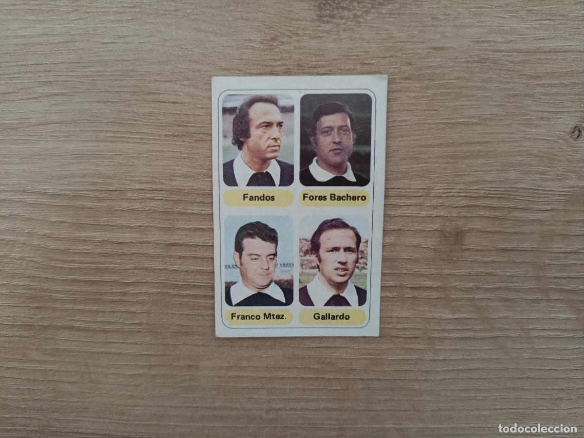 Cromos de F&uacute;tbol: CROMO PACOSA FUTBOL EN ACCION FANDOS BACHERO FRANCO GALLARDO NUNCA PEGADO 1978 1979 78 79 D626