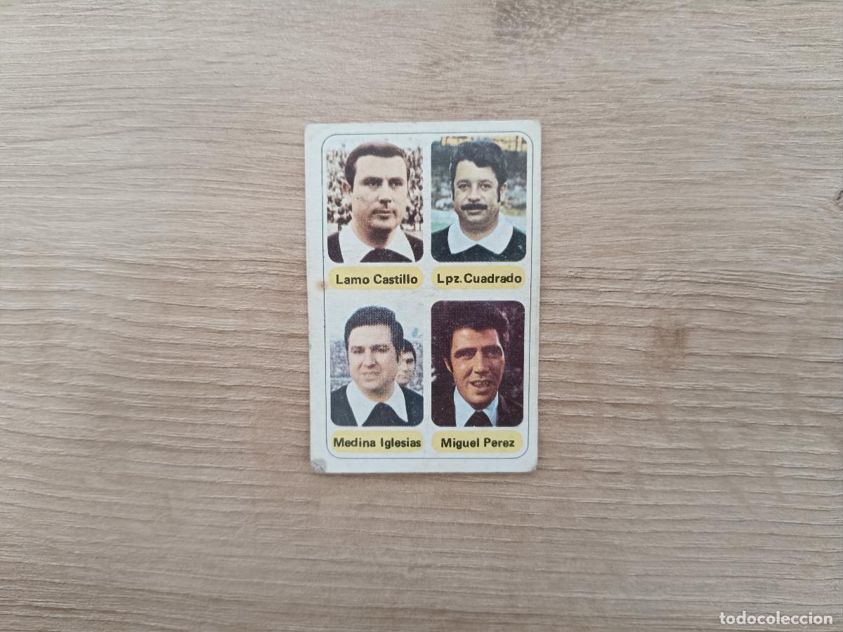 Cromos de F&uacute;tbol: CROMO PACOSA FUTBOL EN ACCION CASTILLO CUADRADO IGLESIAS PEREZ NUNCA PEGADO 1978 1979 78 79 D626