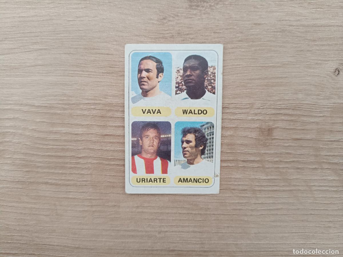 Cromos de F&uacute;tbol: CROMO PACOSA FUTBOL EN ACCION VAVA WALDO URIARTE AMANCIO SIN PEGAR NUNCA PEGADO 1978 1979 78 79 D626