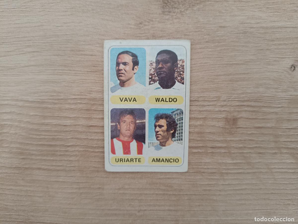Cromos de F&uacute;tbol: CROMO PACOSA FUTBOL EN ACCION VAVA WALDO URIARTE AMANCIO SIN PEGAR NUNCA PEGADO 1978 1979 78 79 D626