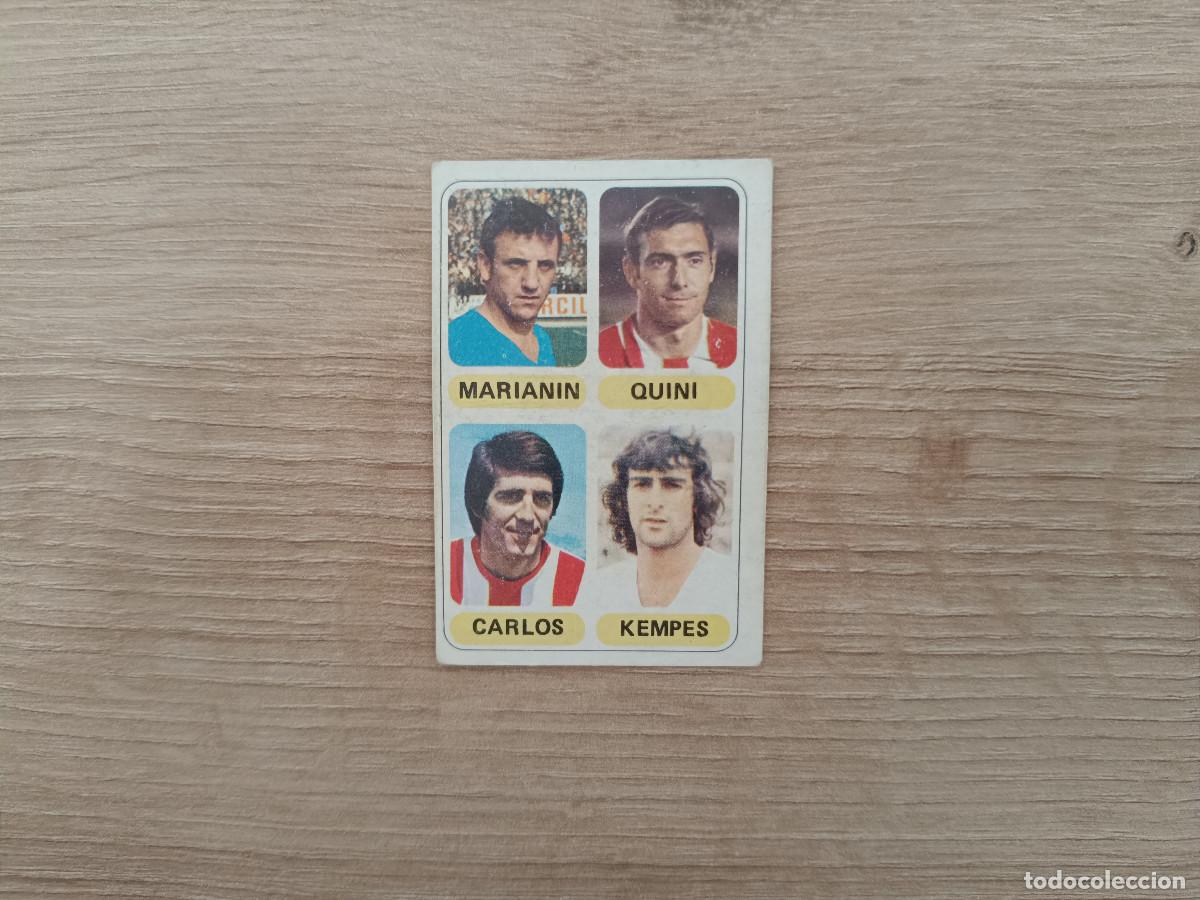Cromos de F&uacute;tbol: CROMO PACOSA FUTBOL EN ACCION MARIANIN QUINI CARLOS KEMPES NUNCA PEGADO 1978 1979 78 79 D626
