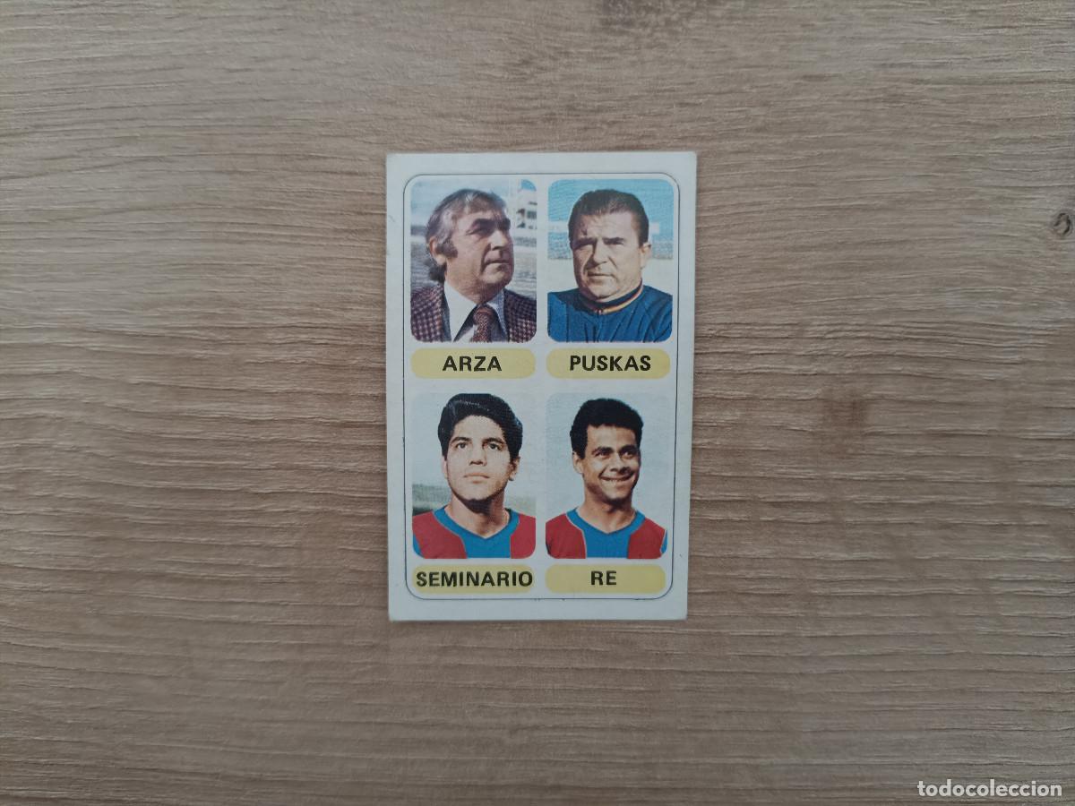 Cromos de F&uacute;tbol: CROMO PACOSA FUTBOL EN ACCION ARZA PUSKAS SEMINARIO RE NUNCA PEGADO 1978 1979 78 79 D626