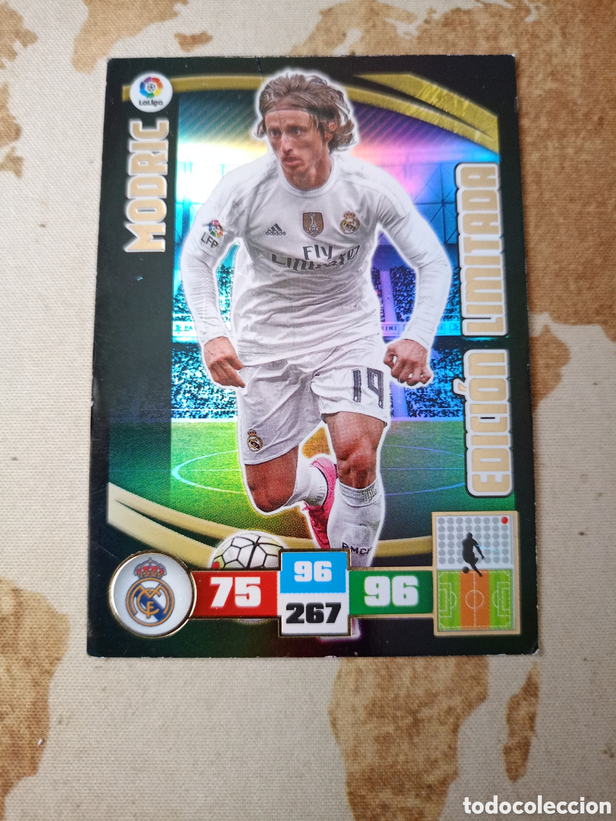 Cromos de F&uacute;tbol: # Edici&oacute;n limitada MODRIC Adrenalyn 2015-16