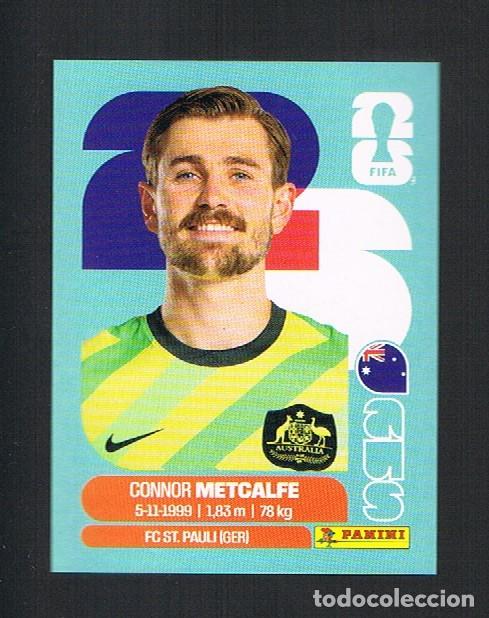 Cromos de F&uacute;tbol: STICKER FIFA WORLD CUP 2026 ARG N&ordm; 15 CONNOR METCALFE AUSTRALIA