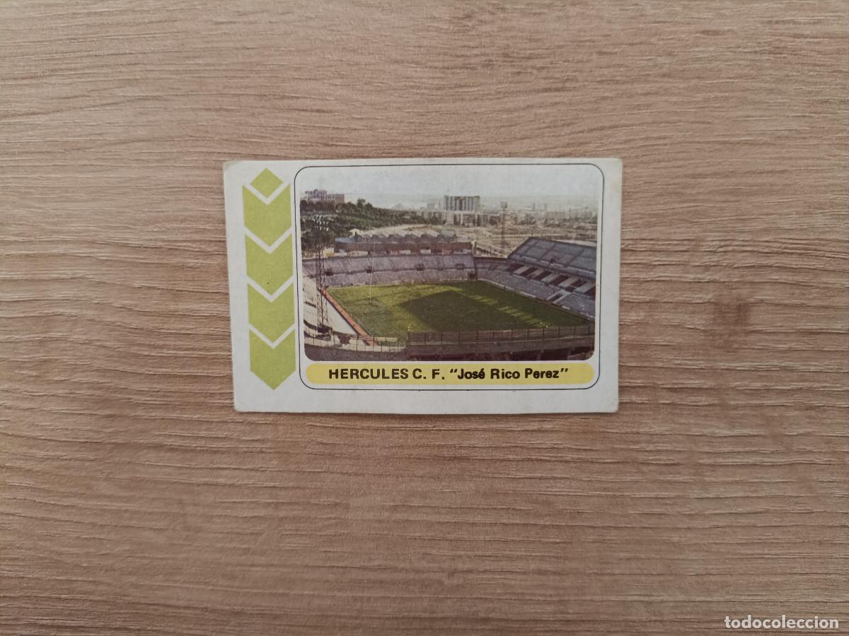 Cromos de F&uacute;tbol: CROMO PACOSA FUTBOL EN ACCION JOSE RICO PEREZ HERCULES SIN PEGAR NUNCA PEGADO 1978 1979 78 79 D626