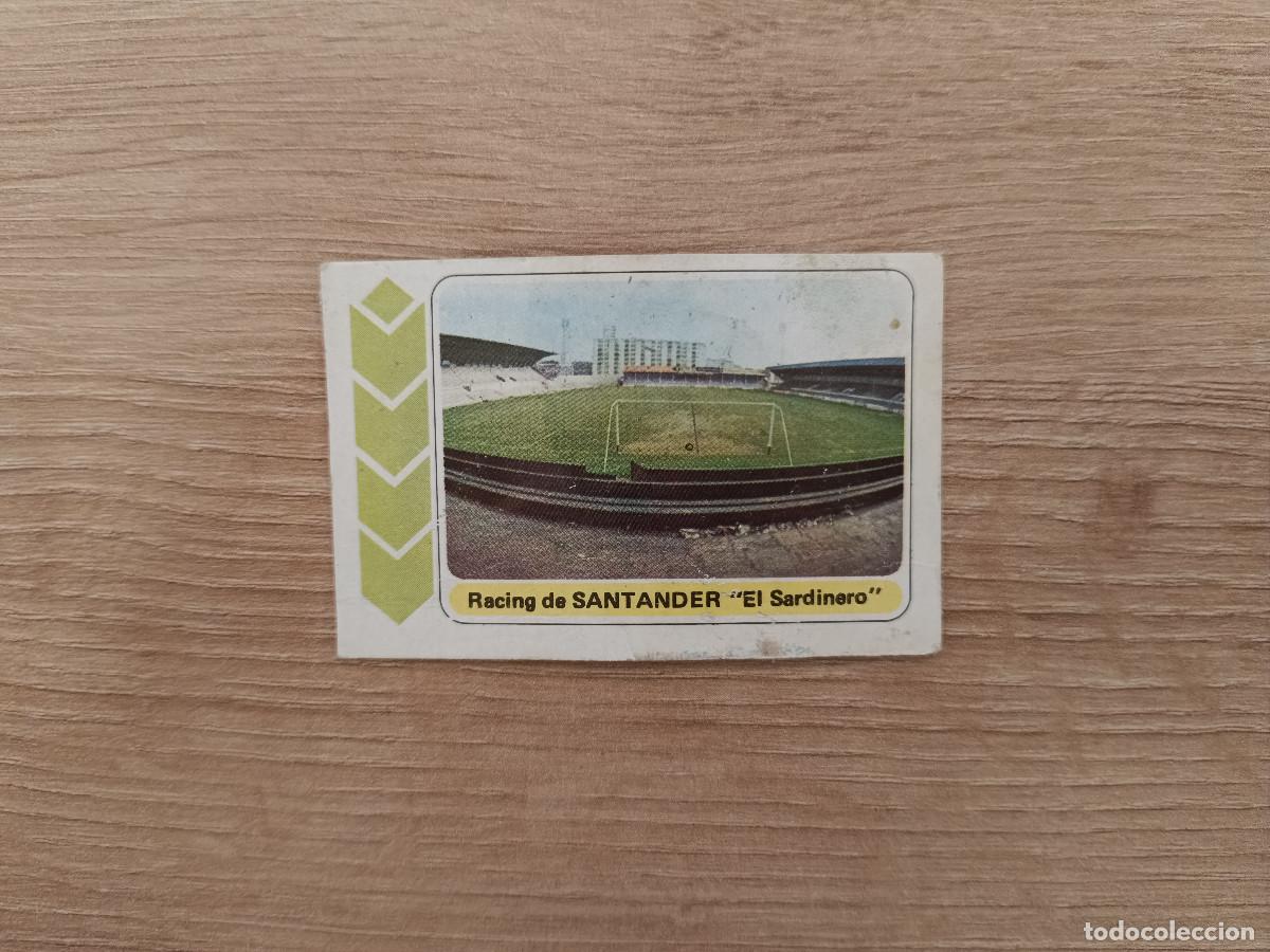Fu&szlig;ball-Sticker: CROMO PACOSA FUTBOL EN ACCION EL SARDINERO RACING DESPEGADO 1978 1979 78 79 D626