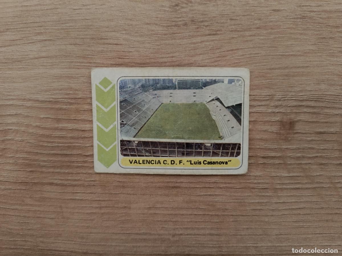 Cromos de F&uacute;tbol: CROMO PACOSA FUTBOL EN ACCION LUIS CASANOVA VALENCIA DESPEGADO 1978 1979 78 79 D626