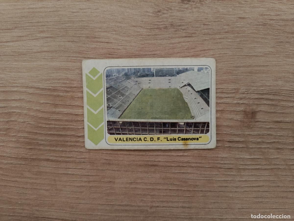 Cromos de F&uacute;tbol: CROMO PACOSA FUTBOL EN ACCION LUIS CASANOVA VALENCIA SIN PEGAR NUNCA PEGADO 1978 1979 78 79 D626