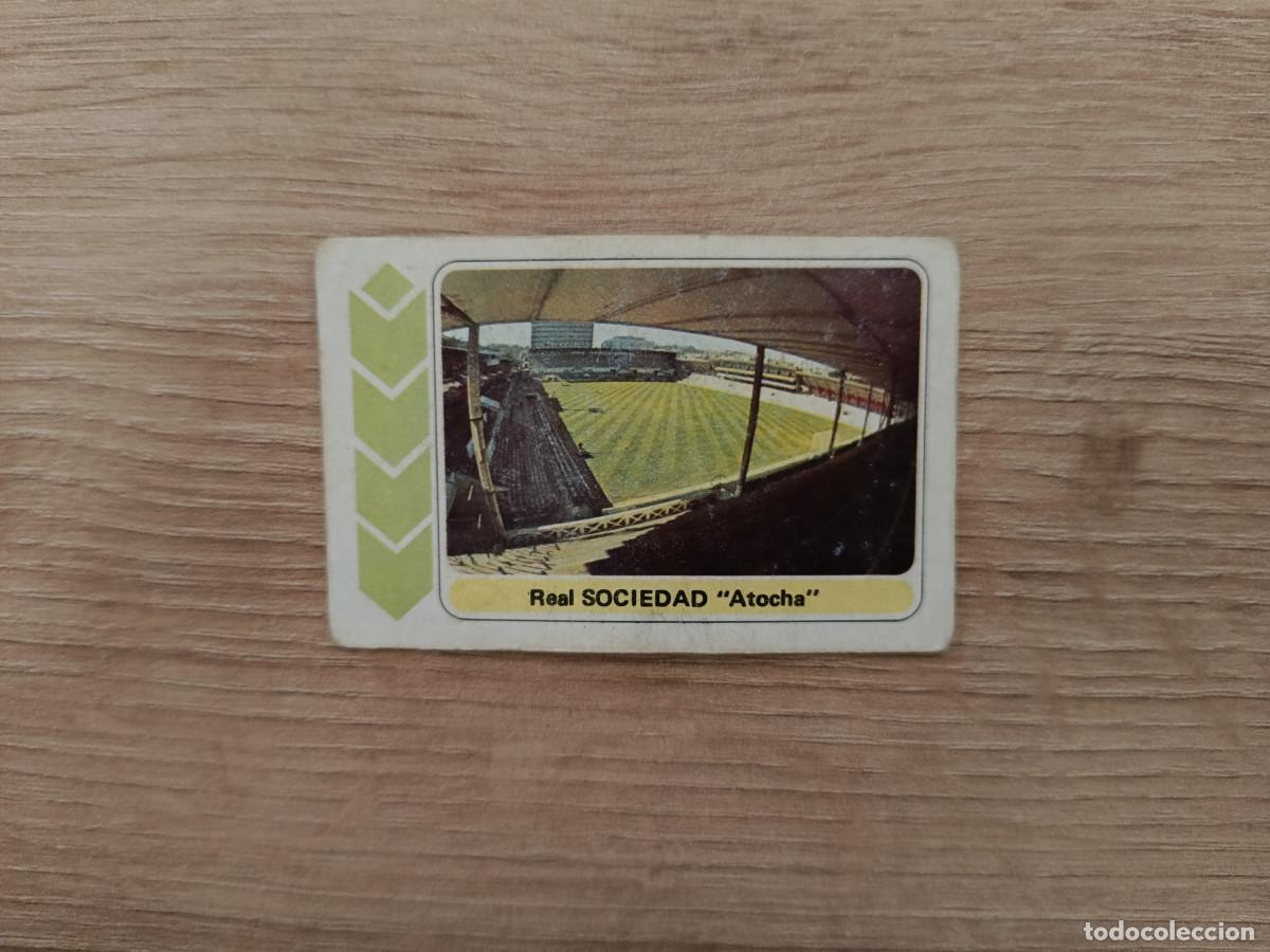 Cromos de F&uacute;tbol: CROMO PACOSA FUTBOL EN ACCION ATOCHA REAL SOCIEDAD SIN PEGAR NUNCA PEGADO 1978 1979 78 79 D626
