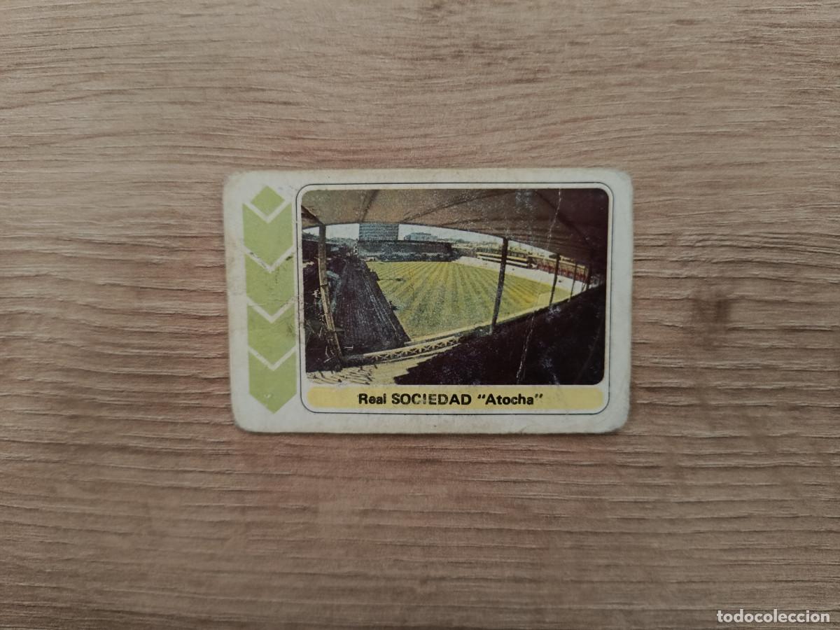 Cromos de F&uacute;tbol: CROMO PACOSA FUTBOL EN ACCION ATOCHA REAL SOCIEDAD SIN PEGAR NUNCA PEGADO 1978 1979 78 79 D626