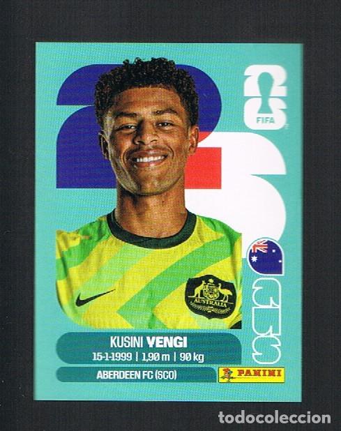 Cromos de F&uacute;tbol: STICKER FIFA WORLD CUP 2026 ARG N&ordm; 18 KUSINI VENGI AUSTRALIA