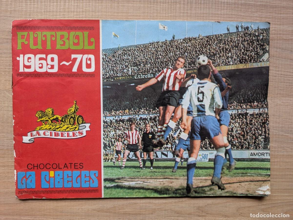 Cromos de F&uacute;tbol: F&uacute;tbol 1969-1970 Chocolates La Cibeles Incompleta (239 de 280 cromos).