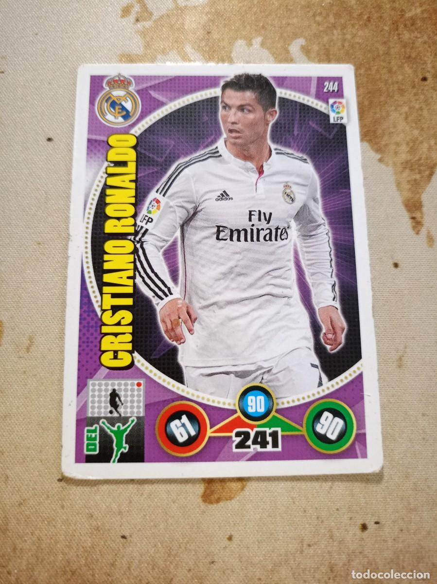 Cromos de F&uacute;tbol: # Real Madrid 244 CRISTIANO RONALDO Adrenalyn 2014-15