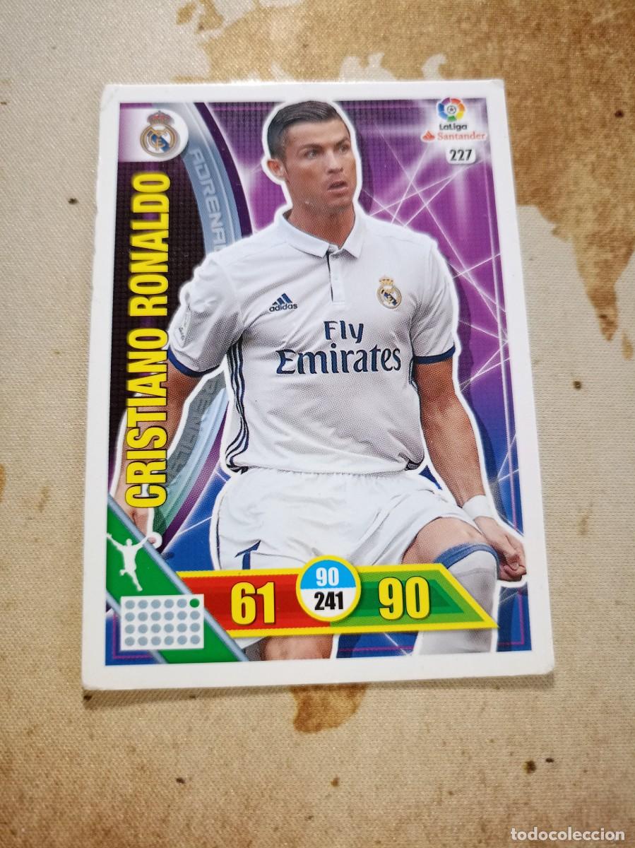 Cromos de F&uacute;tbol: # Real Madrid 227 CRISTIANO RONALDO Adrenalyn 2016-17