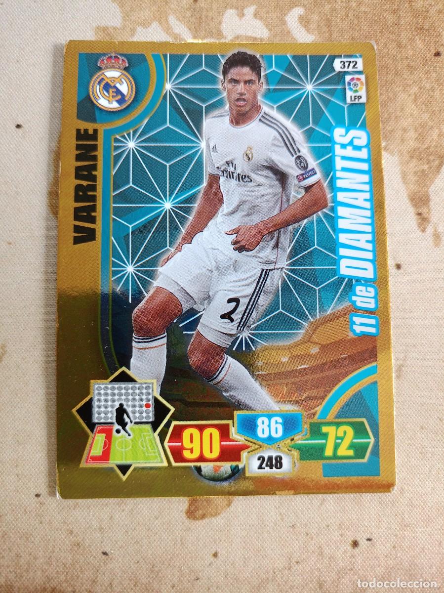 Cromos de F&uacute;tbol: # 11 De Diamantes 372 VARANE Adrenalyn 2013-14