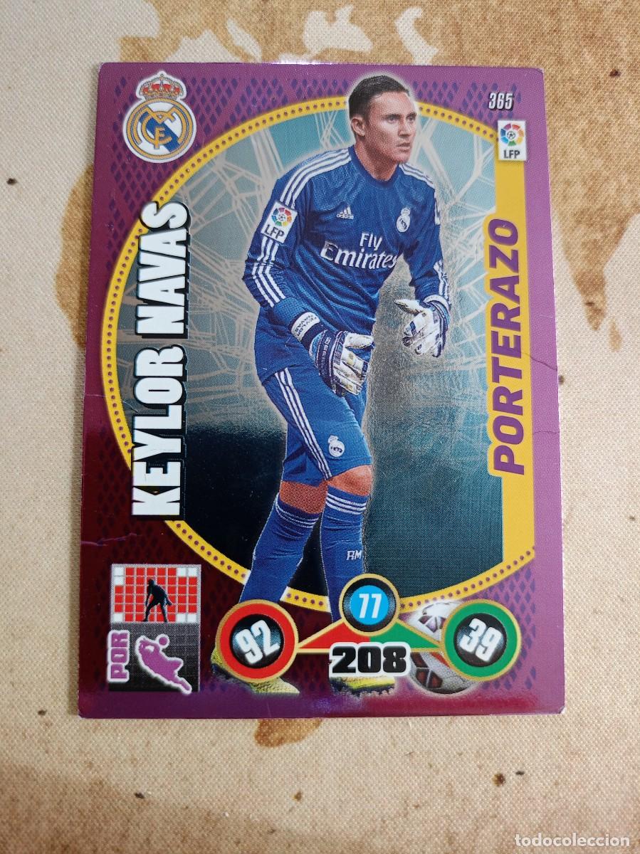 Cromos de F&uacute;tbol: # Porterazo 365 KEYLOR NAVAS Adrenalyn 2014-15