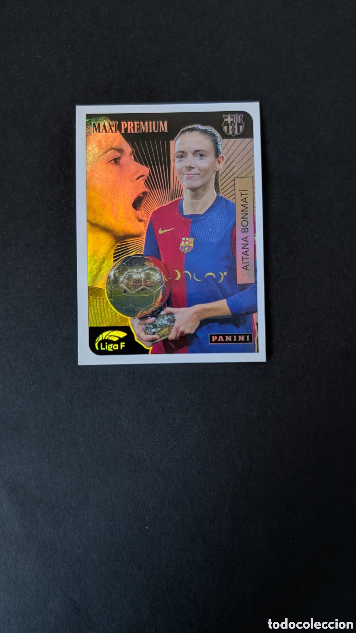 Cromos de Futebol: AITANA BONMATI BARCELONA MAXI PREMIUM LIGA F FEMENINA 2024/2025 24 25 NUNCA PEGADO SIN PEGAR