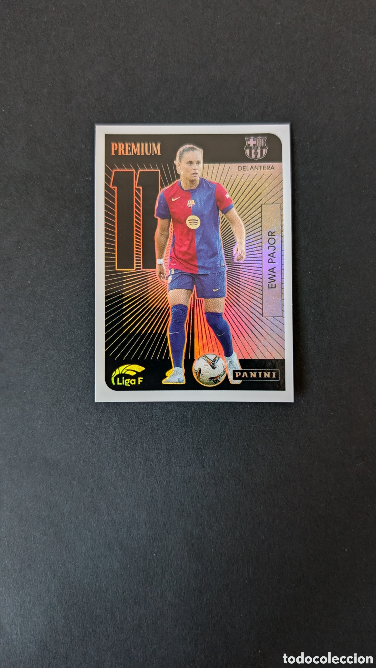Cromos de F&uacute;tbol: EWA PAJOR BARCELONA PREMIUM LIGA F FEMENINA 2024/2025 24 25 NUNCA PEGADO SIN PEGAR