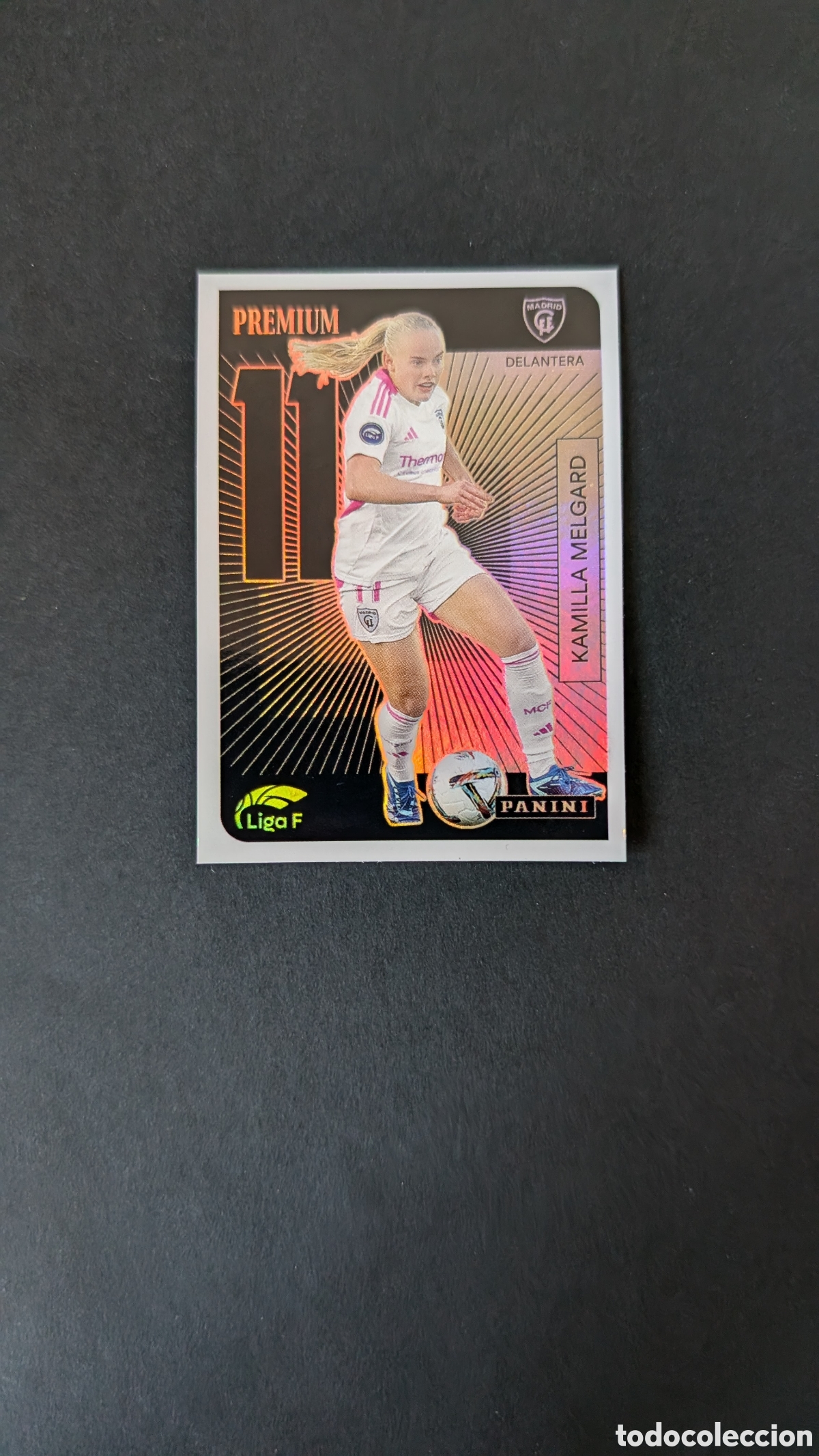 Cromos de F&uacute;tbol: MELGARD MADRID PREMIUM LIGA F FEMENINA 2024/2025 24 25 NUNCA PEGADO SIN PEGAR