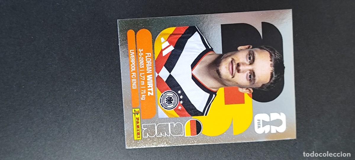 Cromos de F&uacute;tbol: FIFA WORLD CUP 2026 STICKER PLATA EDICION INTERNATIONAL WIRTZ ALEMANIA # GER11 PANINI