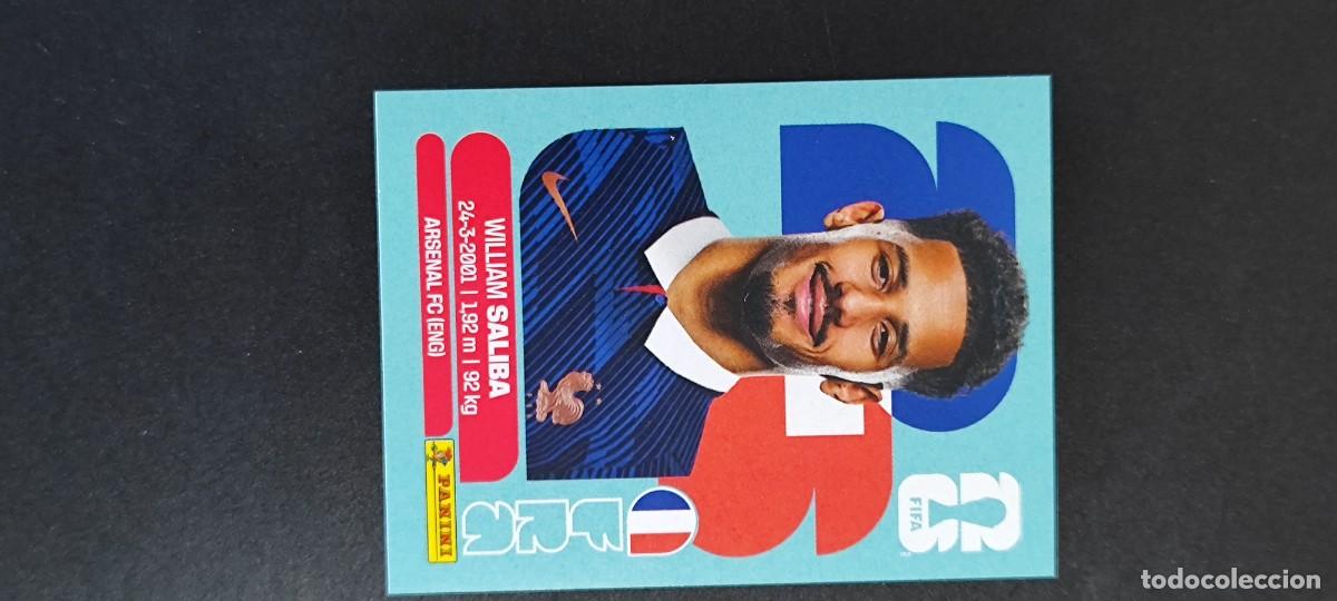 Cromos de F&uacute;tbol: FIFA WORLD CUP 2026 STICKER SALIBA FRANCIA # FRA4 PANINI