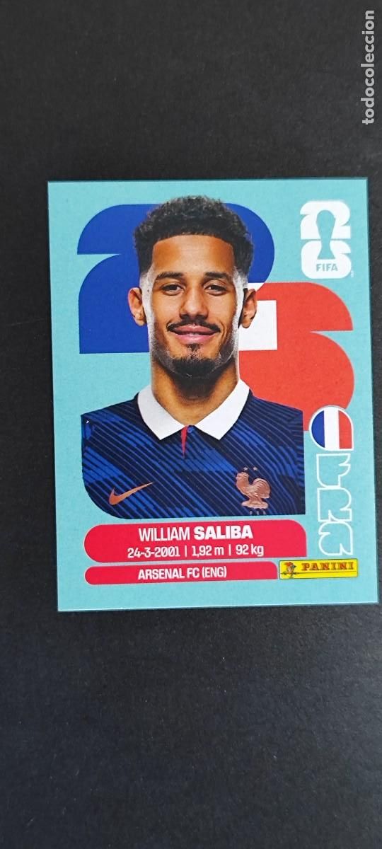 Cromos de F&uacute;tbol: FIFA WORLD CUP 2026 STICKER SALIBA FRANCIA # FRA4 PANINI
