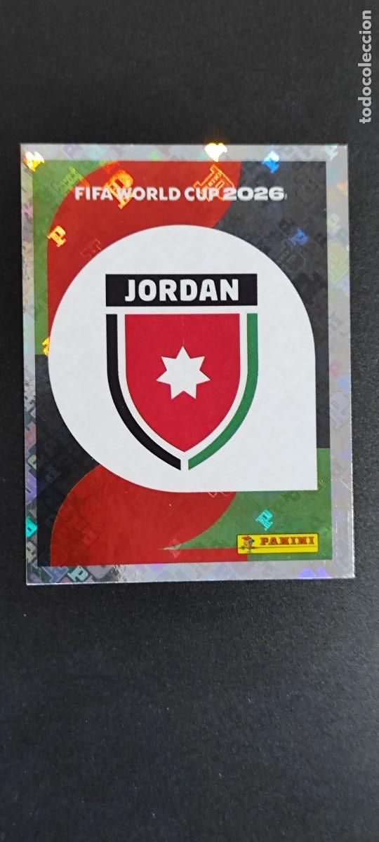Cromos de F&uacute;tbol: FIFA WORLD CUP 2026 STICKER ESCUDO JORDANIA # JOR1 PANINI