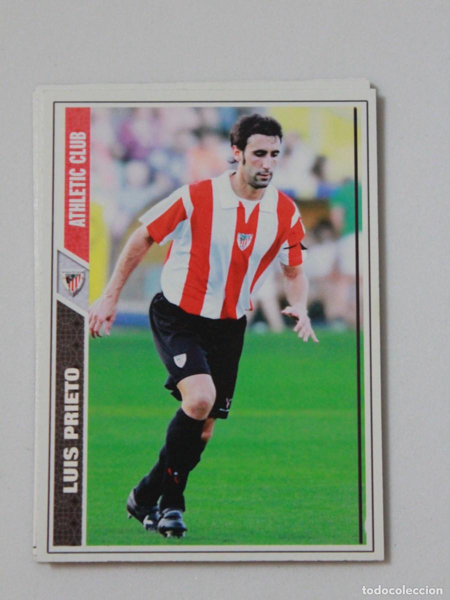 Cromos de F&uacute;tbol: Cromo Luis Prieto Athletic Club Bilbao Liga 2007-2008