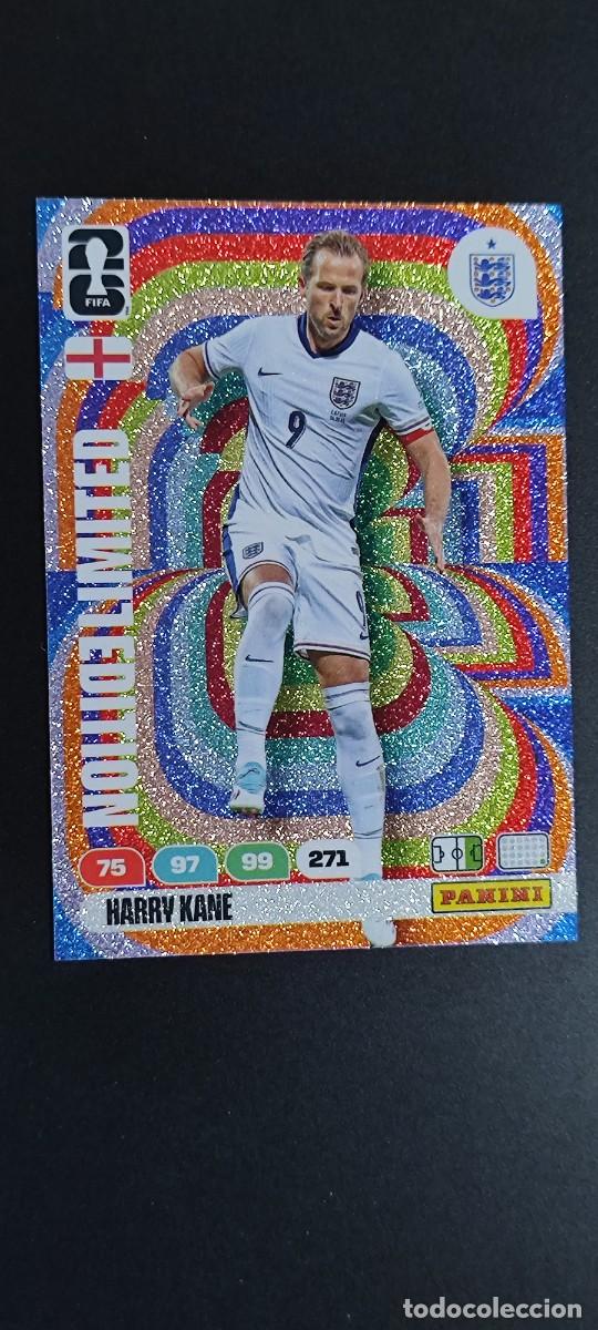 Cromos de F&uacute;tbol: ADRENALYN XL FIFA WORLD CUP 2026 CARD LIMITED EDITION KANE INGLATERRA PANINI