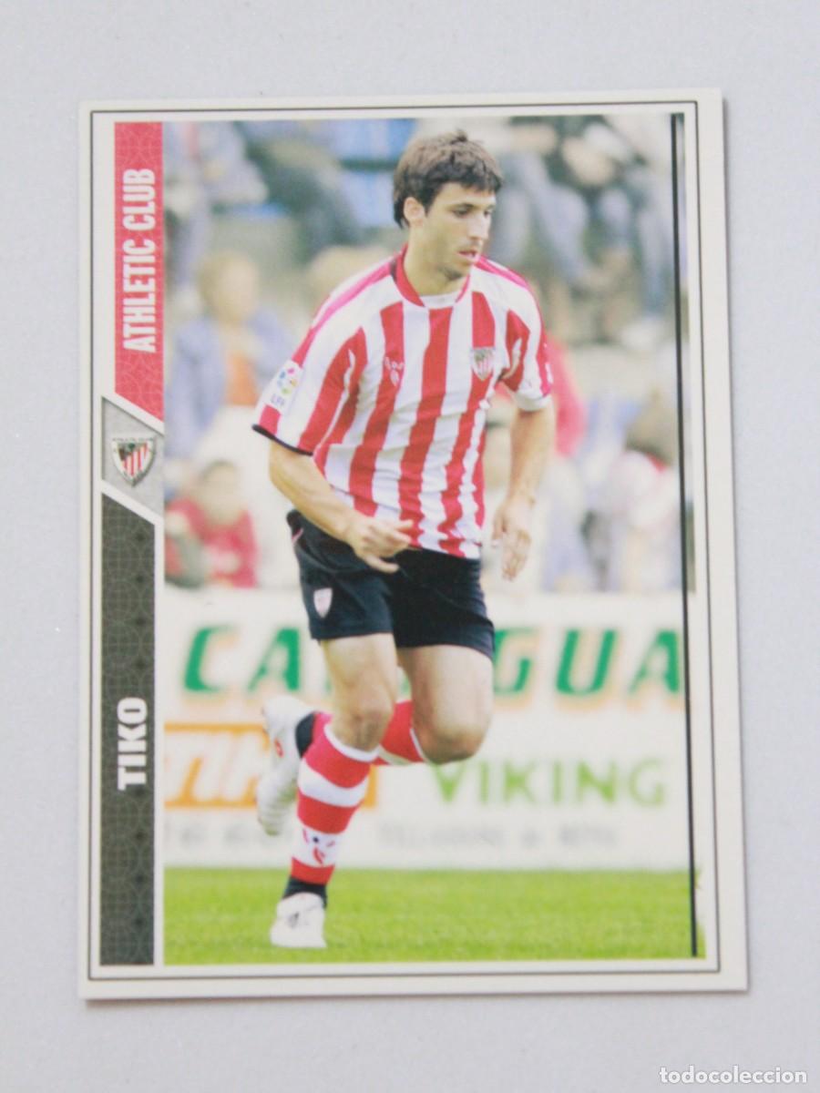 Cromos de F&uacute;tbol: Cromo Tiko Athletic Club Bilbao Liga 2007-2008