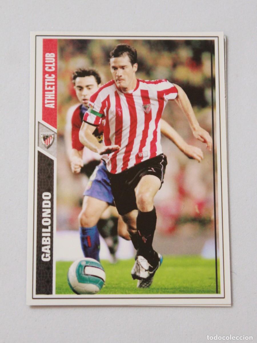 Cromos de F&uacute;tbol: Cromo Gabilondo Athletic Club Bilbao Liga 2007-2008