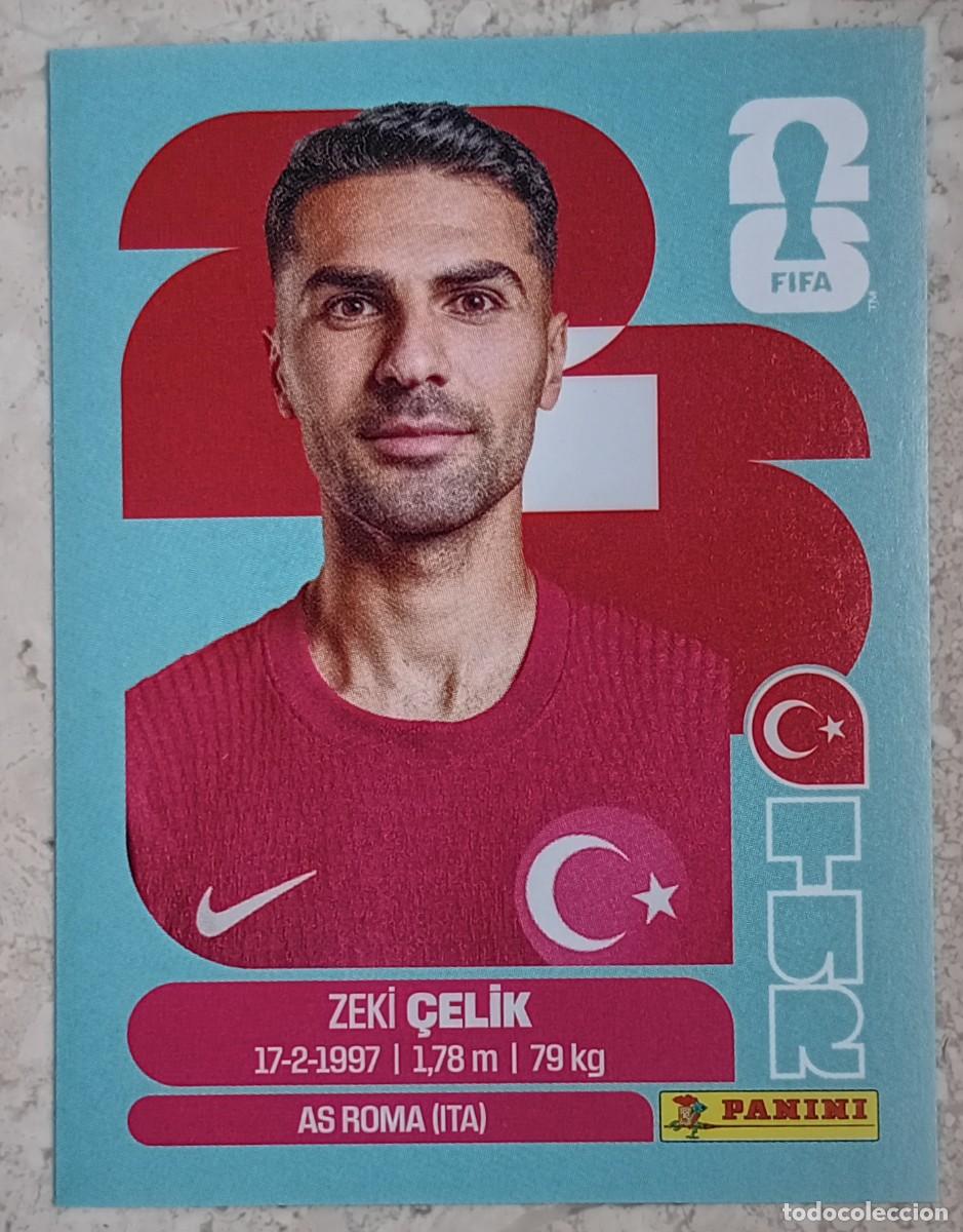 Cromos de F&uacute;tbol: Figurina Panini 2026 Cromo World Cup Usa Mundial 2026 Zeki Celik Turkiye n TUR 4