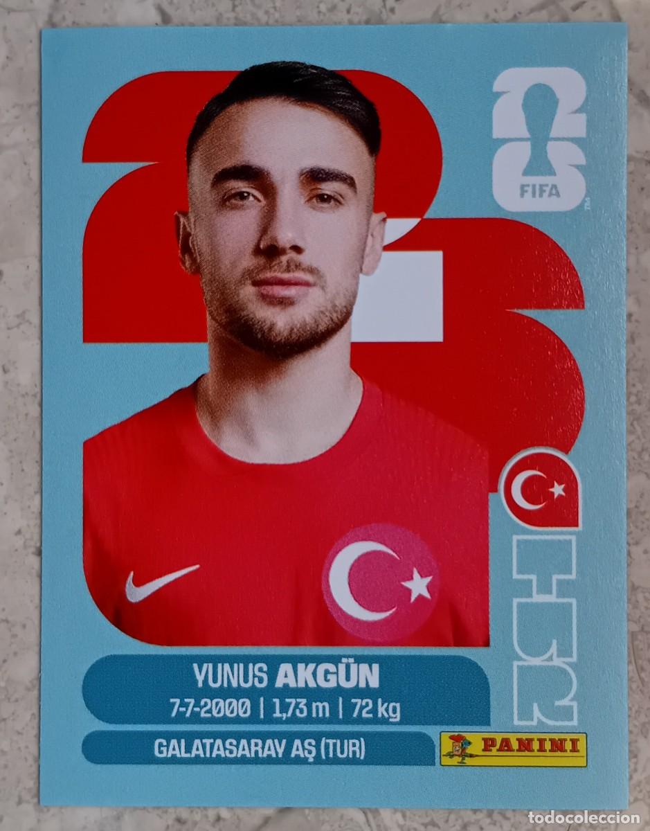 Cromos de F&uacute;tbol: Figurina Panini 2026 Cromo World Cup Usa Mundial 2026 Yunus Akgun Turkey n TUR 16