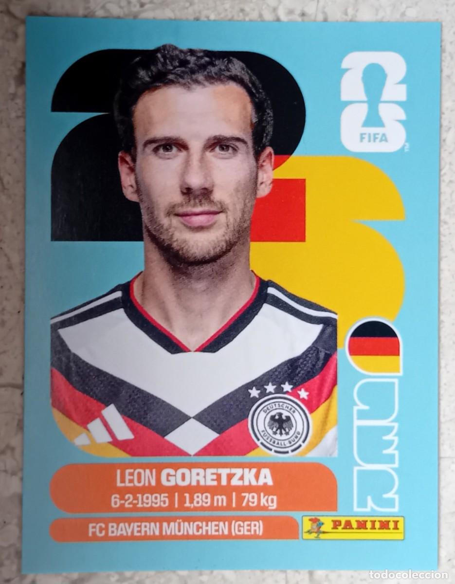 Cromos de F&uacute;tbol: Figurina Panini 2026 Cromo World Cup Usa Mundial 2026 Leon Goretzka Germany n GER 14