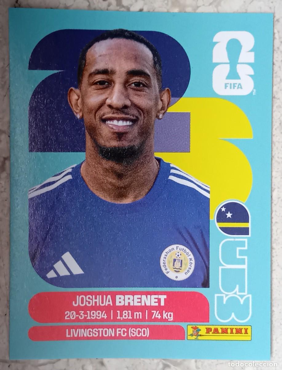 Cromos de F&uacute;tbol: Figurina Panini 2026 Cromo World Cup Usa Mundial 2026 Joshua Brenet Curacao n CUW 6