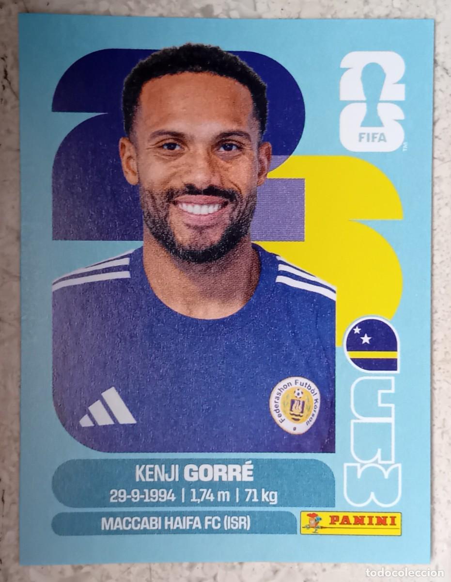 Cromos de F&uacute;tbol: Figurina Panini 2026 Cromo World Cup Usa Mundial 2026 Kenji Gorr&eacute; Curacao n CUW 15