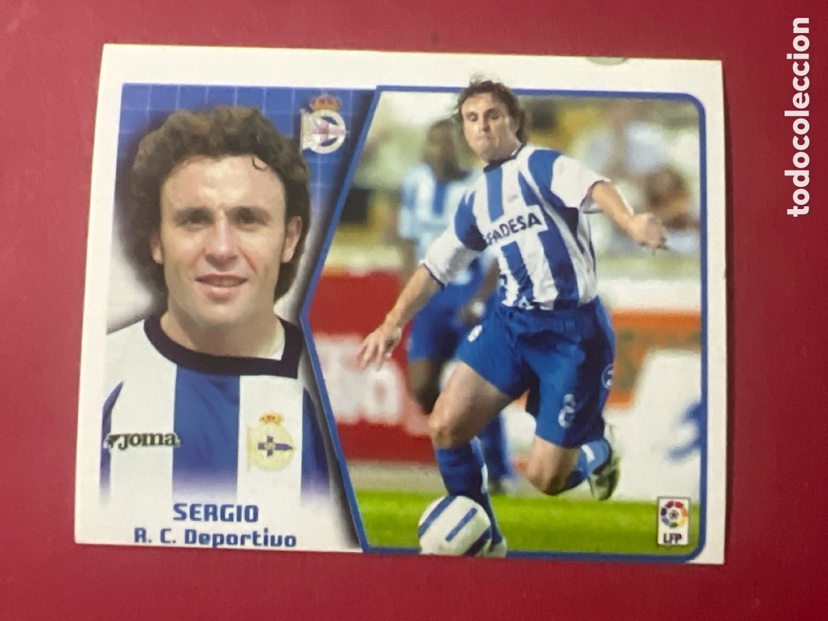 Cromos de F&uacute;tbol: C6953. CROMO FUTBOL 05 06 SIN PEGAR LIGA ESTE 2005 2006 RC DEPORTIVO DE LA CORU&Ntilde;A SERGIO