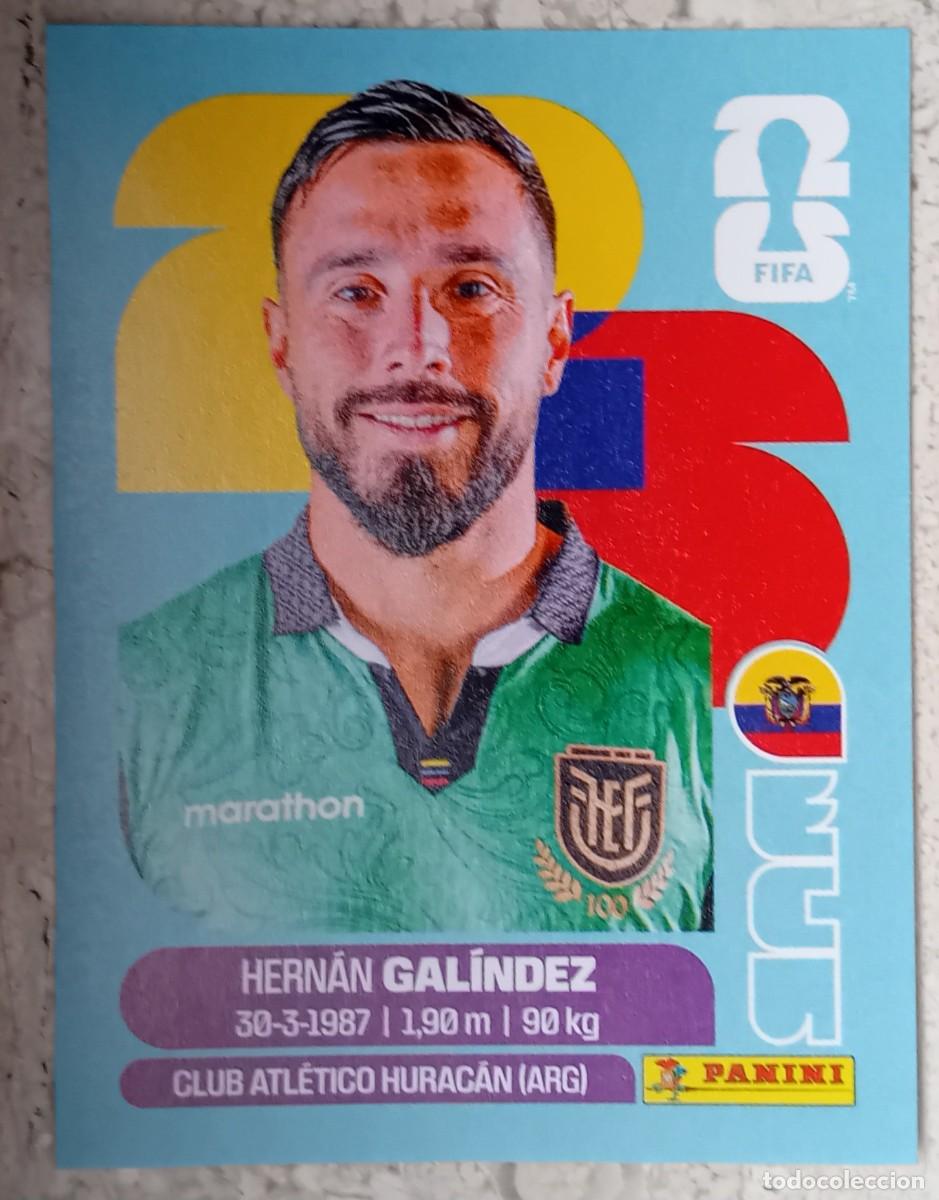 Cromos de F&uacute;tbol: Figurina Panini 2026 Cromo World Cup Usa Mundial 2026 Hern&aacute;n Galindez Ecuador n ECU 2