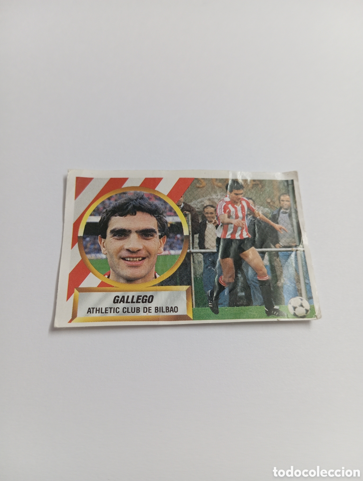 Figurine di Calcio: GALLEGO Athletic Club Liga Este 1988 1989 Panini 88 89 RECUPERADO