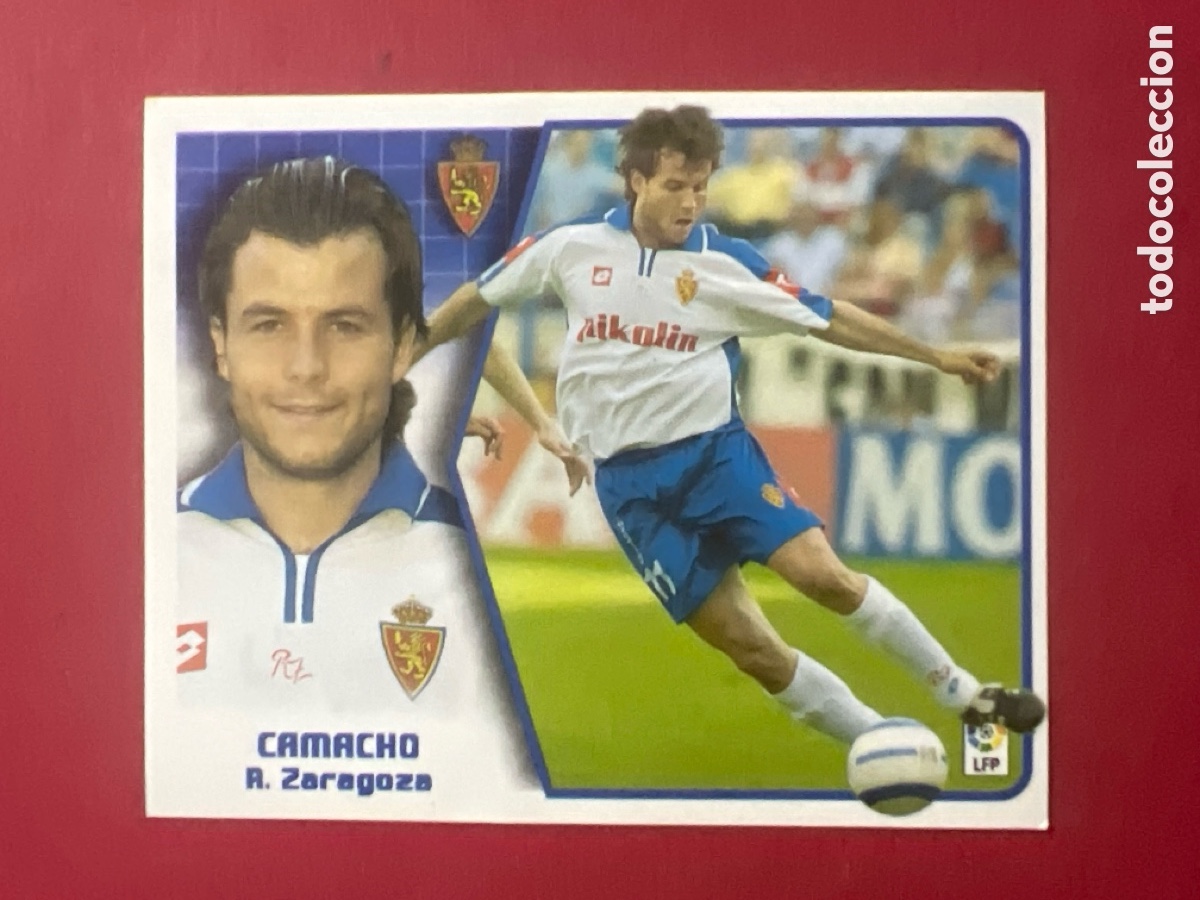 Figurine di Calcio: C6967. CROMO FUTBOL 05 06 SIN PEGAR LIGA ESTE 2005 2006 REAL ZARAGOZA CAMACHO