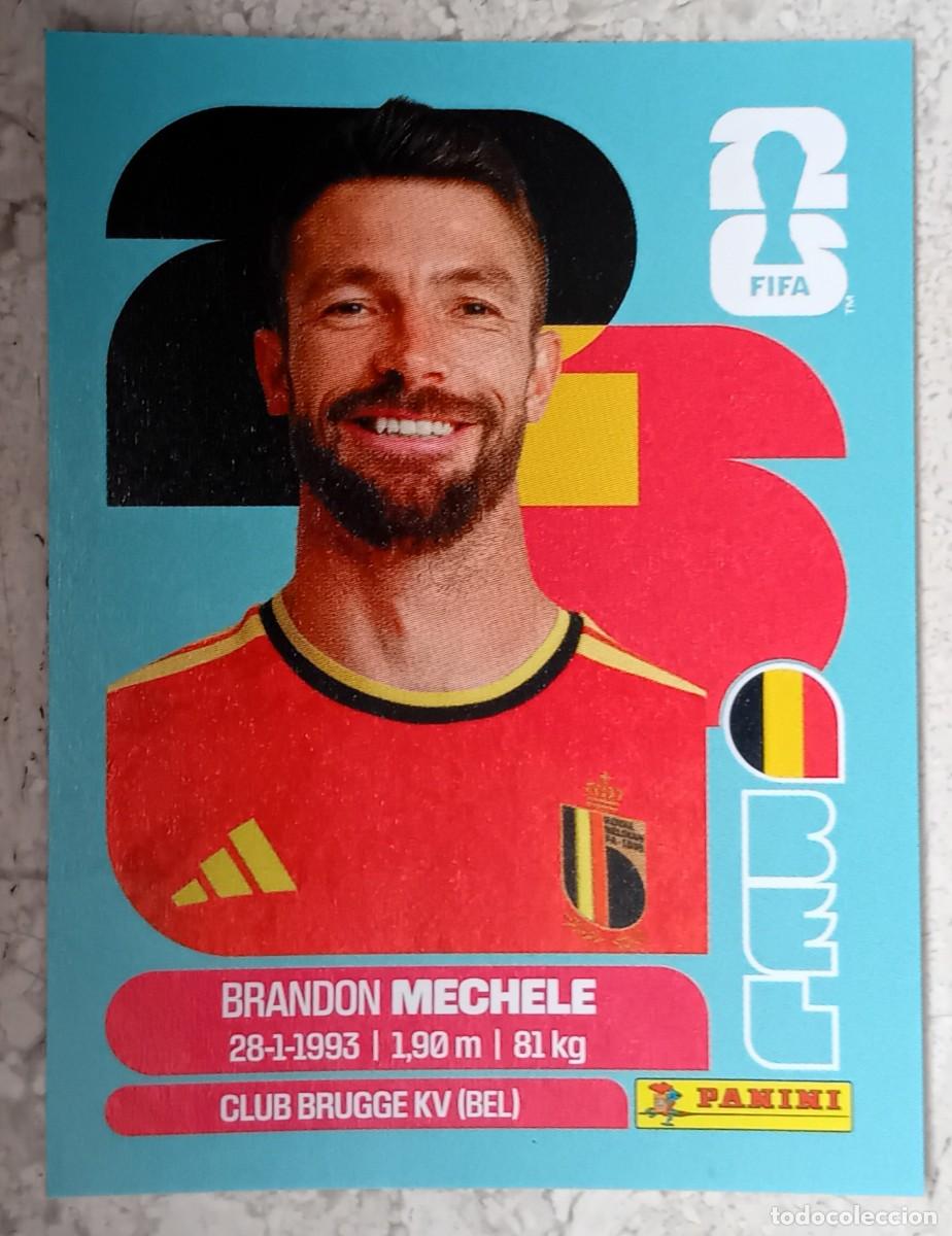 Figurine di Calcio: Figurina Panini 2026 Cromo World Cup Usa Mundial 2026 Brandon Mechele Belgium n BEL 6