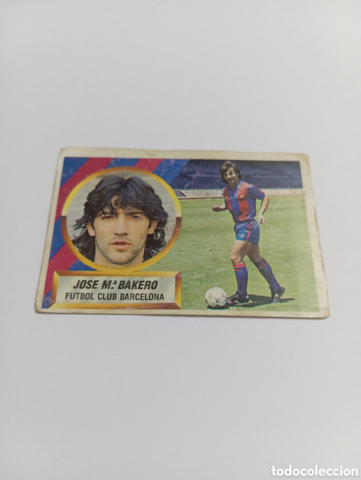 Figurine di Calcio: JOSE BAKERO Barcelona Liga Este 1988 1989 Panini 88 89 NUEVO NUNCA USADO