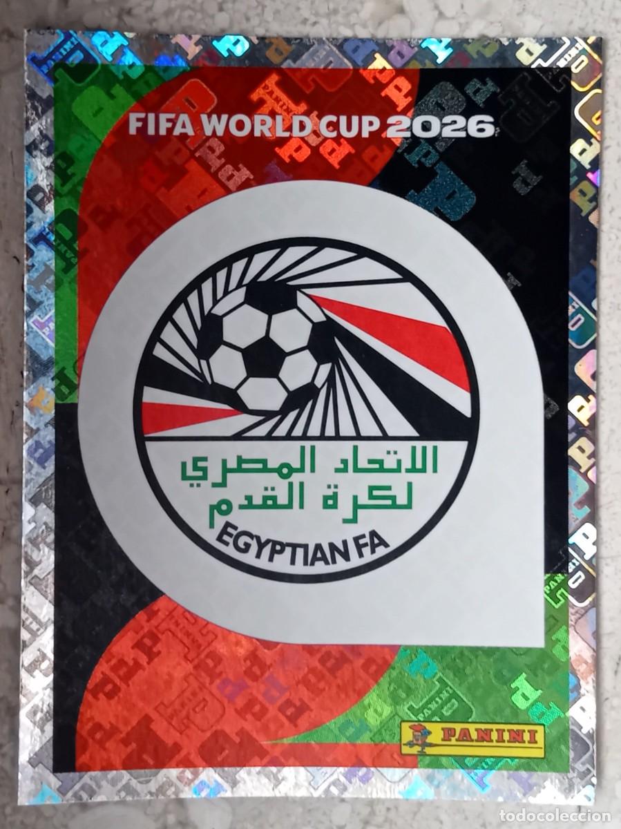 Cromos de F&uacute;tbol: Figurina Panini 2026 Cromo World Cup Usa Mundial 2026 scudetto escudo badge Egypt n EGY 1