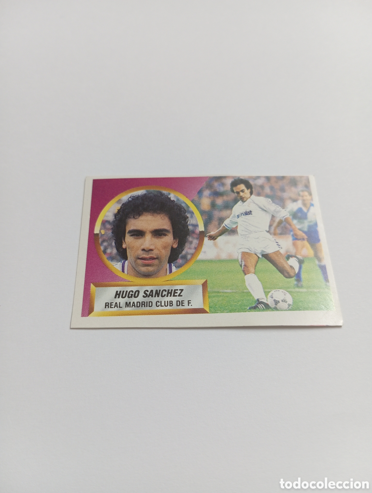 Cromos de F&uacute;tbol: HUGO S&Aacute;NCHEZ Real Madrid Liga Este 1988 1989 Panini 88 89 RECUPERADO