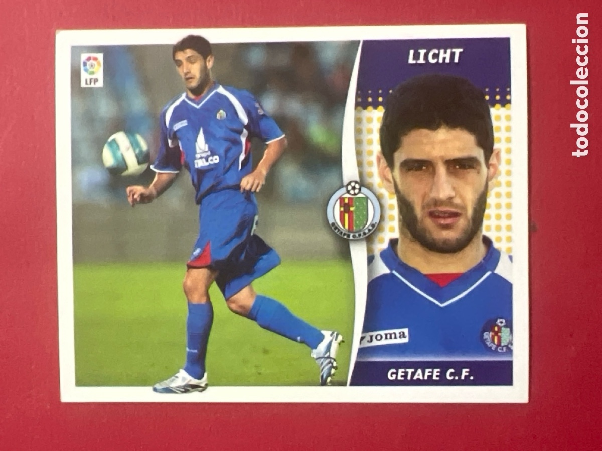 Cromos de F&uacute;tbol: C6972. EDICIONES ESTE 2006-2007 FICHAJE N&ordm;36 LICHT (GETAFE) LIGA 06-07 CROMO
