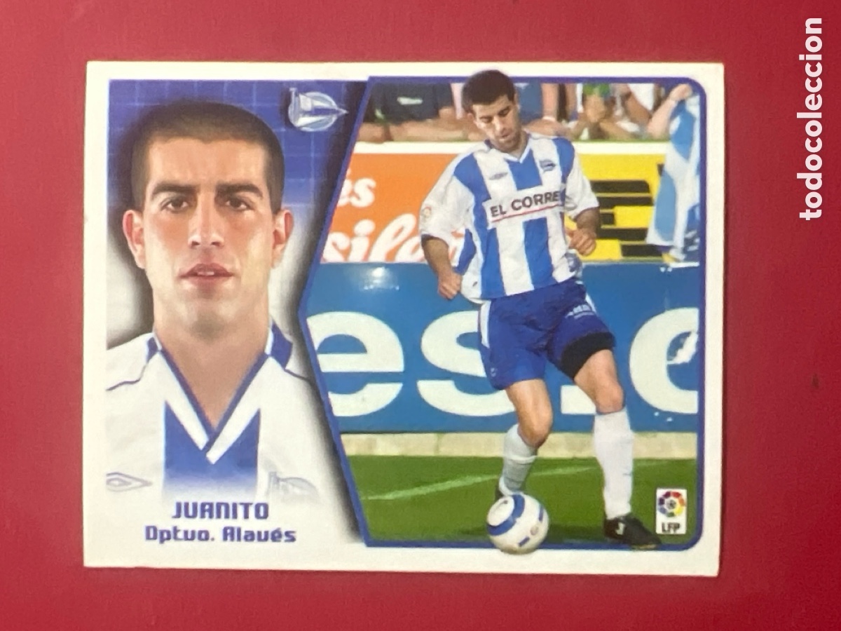Cromos de F&uacute;tbol: C6974. Juanito Alav&eacute;s liga 2005 2006 05 06 ediciones este